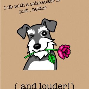 Miniature Schnauzer / Giant Schnauzer wall decor